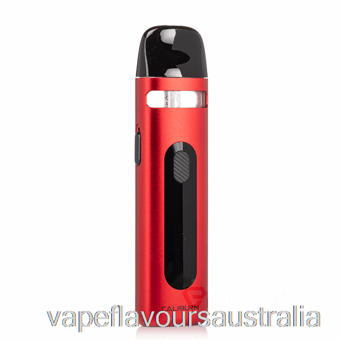 Vape Nicotine Australia Uwell Caliburn X 20W Pod System Ribbon Red